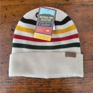 Pendleton Knit Cream Beanie - National Park Collection